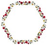 Large Flowers & Fruits (Square Hoop)