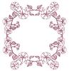 Floral Spray (Square Hoop)