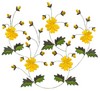 Flower Vine (Square Hoop)