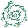 Circular Vine (Square Hoop)