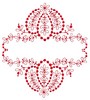 Flowers and Vines (Square Hoop)