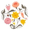 Floral Stems ( Rosemaling )