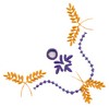 Wheat Corner ( Cutwork )