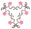Hanging Flowers Triangle