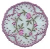 Floral Vine Circle (Freestanding Applique)