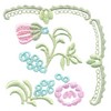 Floral Border Corner