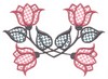 Intertwined Heritage Rose