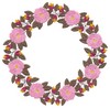 Rambling Rose Wreath