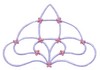 Daisy Swirls Triangle