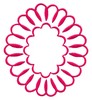 Scalloped Border Oval