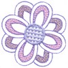 Medium Flower  (Direct Embroidery)