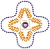 Wheat Corner Diamond (cutwork)