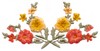 Poppy Border (single piece)