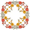 Poppy Border Frame