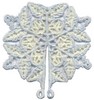 FSL - Interlocking Snowflake Ornament #3 (freestanding)