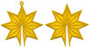 FSL - Interlocking Eight Point Star (freestanding)