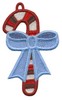 FSL - Candycane Christmas Ornament  (freestanding)