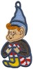 FSL - Knee Hugger Elf Christmas Ornament (freestanding)