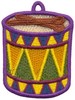 FSL - Drum Christmas Ornament (freestanding)