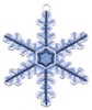 FSL - Snowflake Ornament #5 (freestanding)
