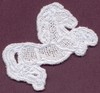 FSL - Horse - Italian Lace (smaller) (freestanding)
