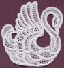 FSL - Swan - Italian Lace (medium) (freestanding)