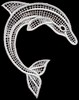 FSL - Italian Lace Dolphin (freestanding)