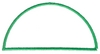 Half Circle Outline