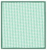 Leaf Filled Square (Square Hoop)