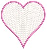 Heart (Square Hoop)
