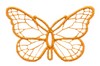 Article #2 Sheer, Free-Standing Butterfly