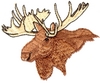 Moose Head facing left