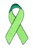 "Campaign Ribbon - Green, outlined"