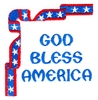 Stars & Stripes Corner Banner (God Bless