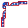 Stars & Stripes Corner Banner