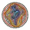 Kangaroo Dot Art