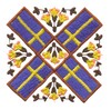 Sweden Flag & Flowers