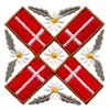 Denmark Flags and Flowers