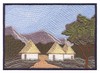 Village Huts Scene