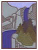 Waterfall Scene (Applique)