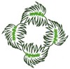 Four Palm Leaves (outline)