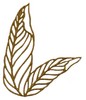 Banana Leaves (outline)