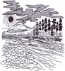 Mountain Stream Landscape ( large )