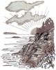 Seaside Cliffs Landscape ( large )