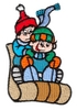 Kids on Toboggan