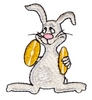 Rabbit with Cymbals