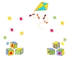 Blocks, Stars and Kite