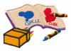 Colouring Book with Crayons