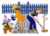 Little Gardeners (Square Hoop)