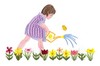 Flower Garden (Square Hoop)